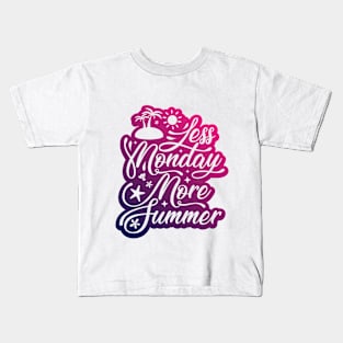 Summer Holiday Kids T-Shirt